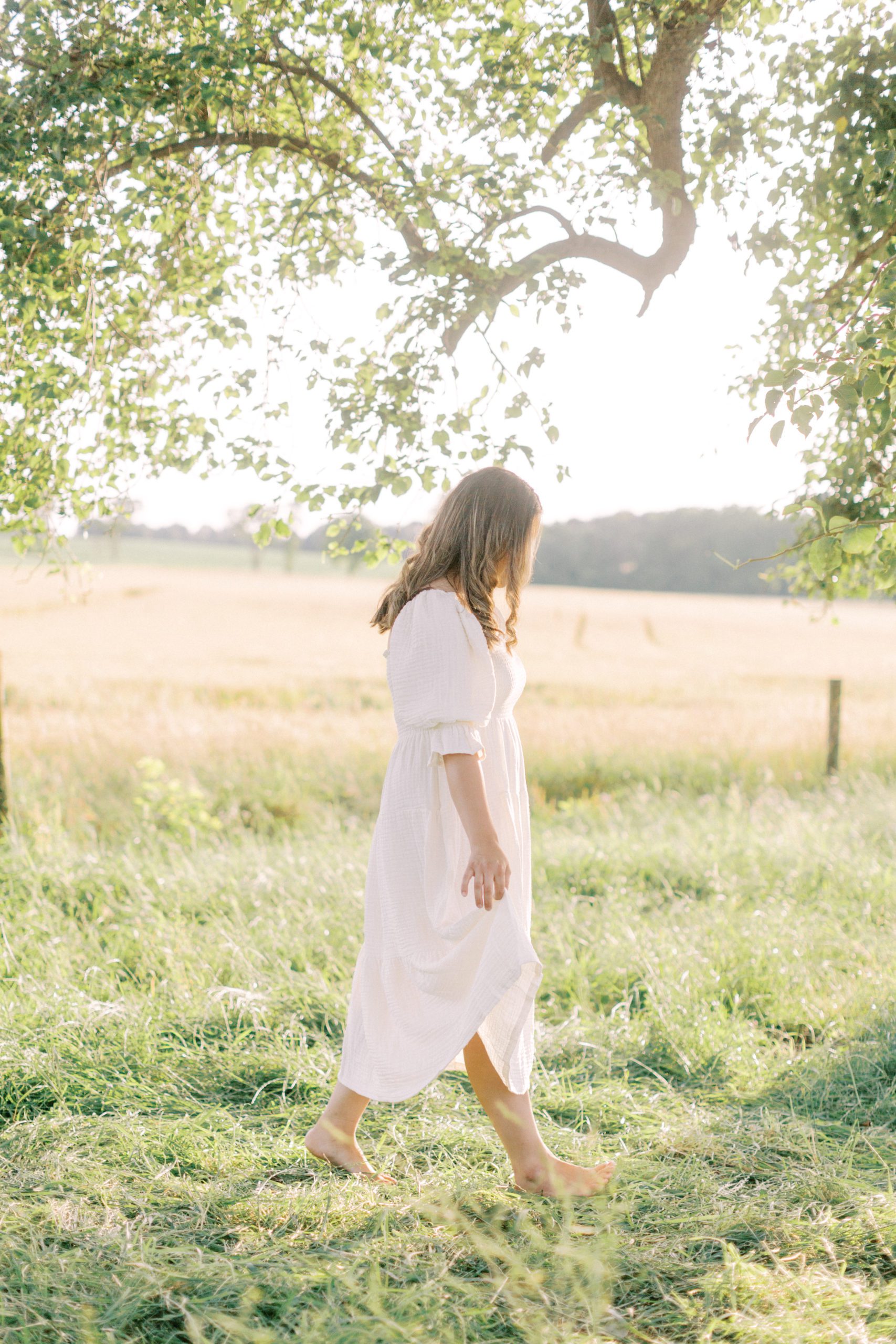 Woman walking through a field in three things I wish my clients knew